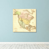 Nordamerika 40 leinwanddruck (Insitu (Holzboden))