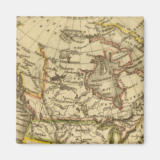 Nordamerika 40 magnet (Vorne)