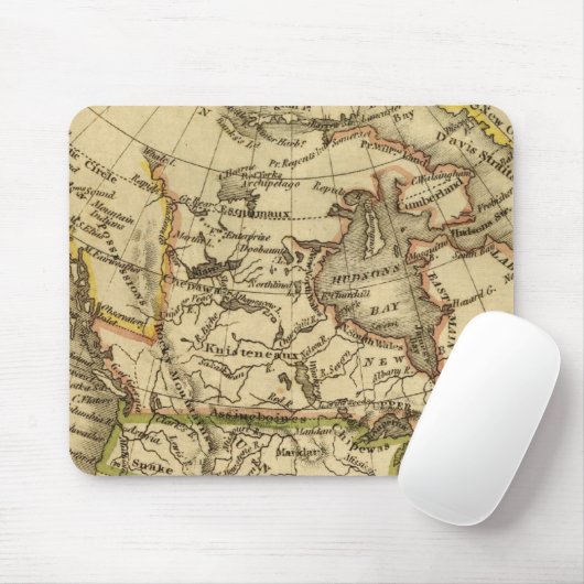 Nordamerika 40 mousepad (Mit Mouse)