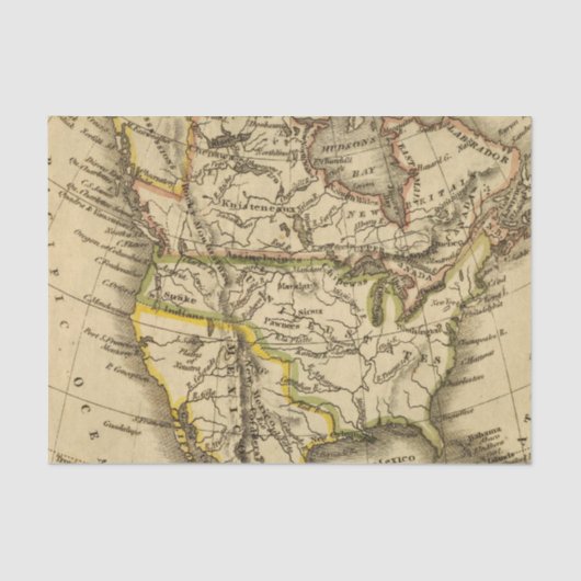 Nordamerika 40 seidenpapier (Vorderseite)