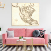 Nordamerika 41 leinwanddruck (Insitu (Wohnzimmer))