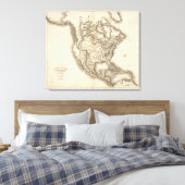 Nordamerika 41 leinwanddruck (Insitu (Schlafzimmer))