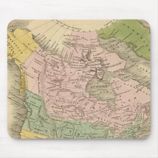 Nordamerika 43 mousepad (Vorne)