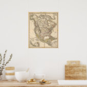 Nordamerika 43 poster (Küche)