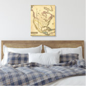 Nordamerika 44 leinwanddruck (Insitu (Schlafzimmer))