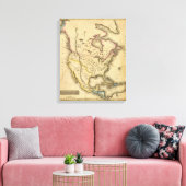 Nordamerika 44 leinwanddruck (Insitu (Wohnzimmer))