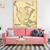 Nordamerika 44 leinwanddruck (Insitu (Wohnzimmer))