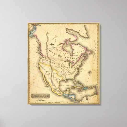 Nordamerika 44 leinwanddruck (Vorderseite)