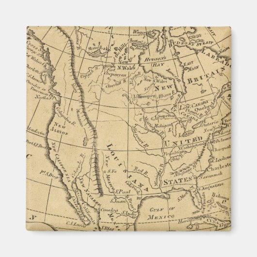 Nordamerika 44 magnet (Vorne)