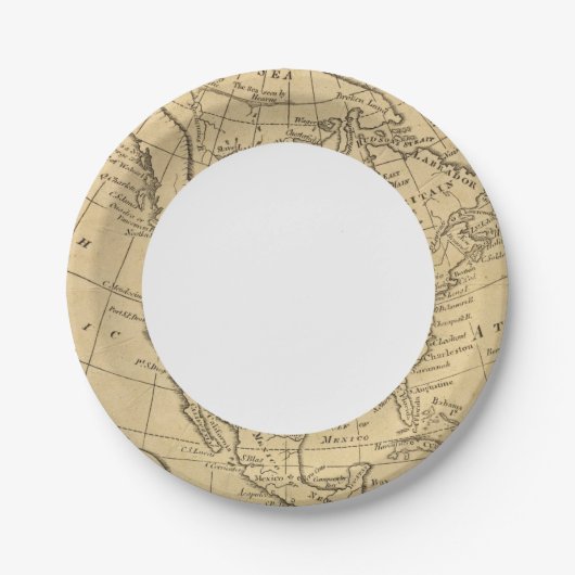 Nordamerika 44 pappteller (Vorderseite)