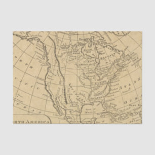 Nordamerika 44 seidenpapier