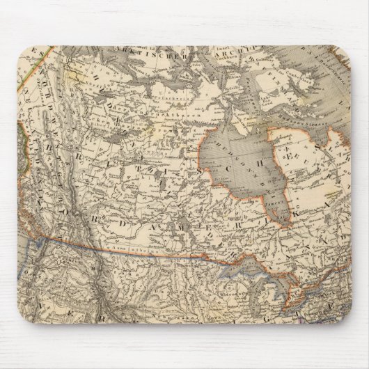 Nordamerika 45 mousepad (Vorne)