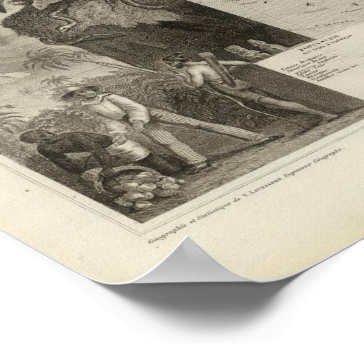 Nordamerika 46 poster (Ecke)