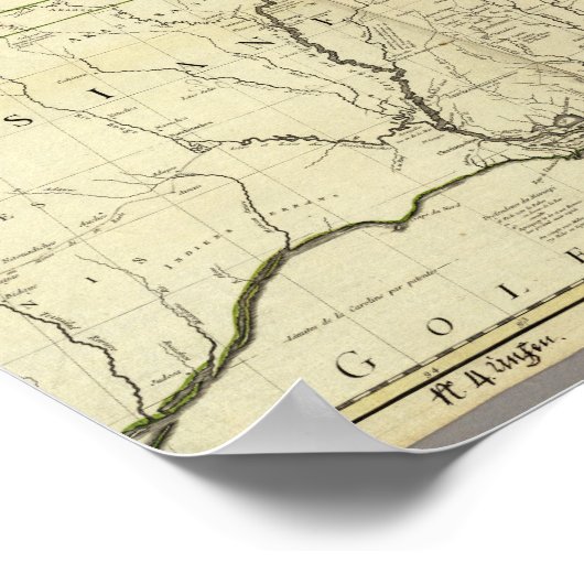 Nordamerika 4 poster (Ecke)