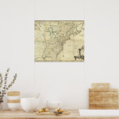 Nordamerika 4 poster (Küche)