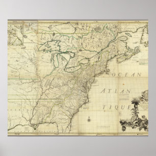 Nordamerika 4 poster