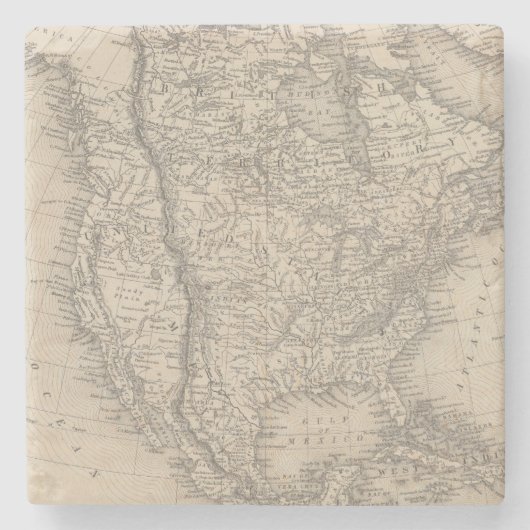 Nordamerika 4 steinuntersetzer (Vorderseite)