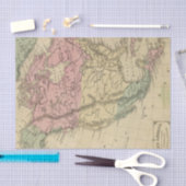 Nordamerika 6 seidenpapier (Handwerk)