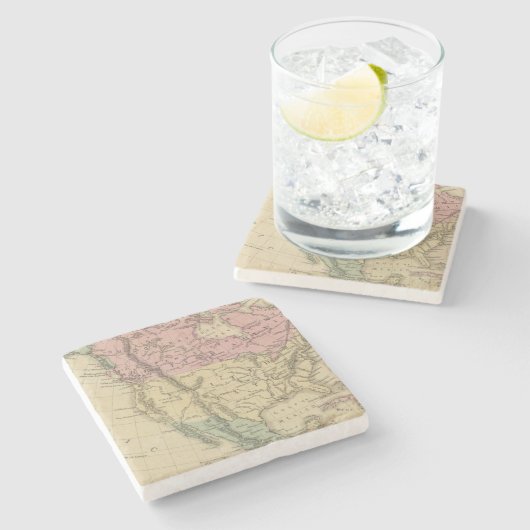 Nordamerika 6 steinuntersetzer (Seitenansicht)