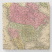 Nordamerika 6 steinuntersetzer (Vorderseite)