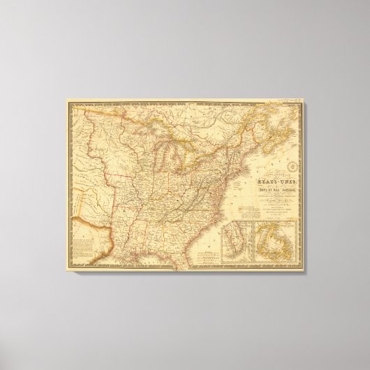 Nordamerika 7 leinwanddruck (Vorderseite)