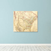 Nordamerika 7 leinwanddruck (Insitu (Holzboden))