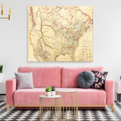 Nordamerika 7 leinwanddruck (Insitu (Wohnzimmer))