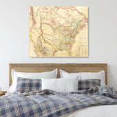 Nordamerika 7 leinwanddruck (Insitu (Schlafzimmer))