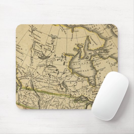 Nordamerika 7 mousepad (Mit Mouse)