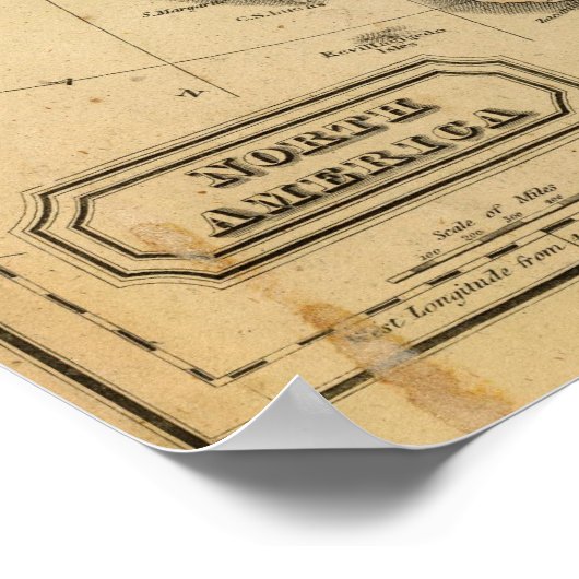 Nordamerika 7 poster (Ecke)