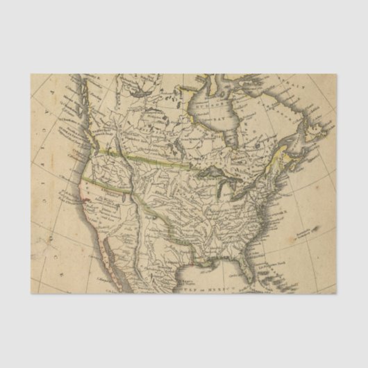 Nordamerika 7 seidenpapier (Vorderseite)