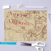 Nordamerika 8 seidenpapier (Handwerk)