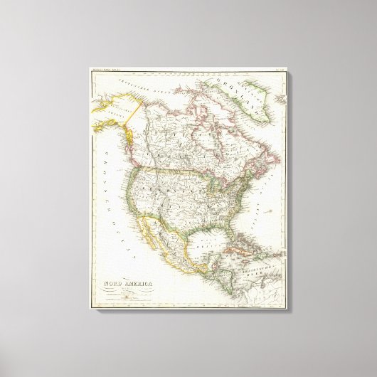 Nordamerika 9 leinwanddruck (Vorderseite)