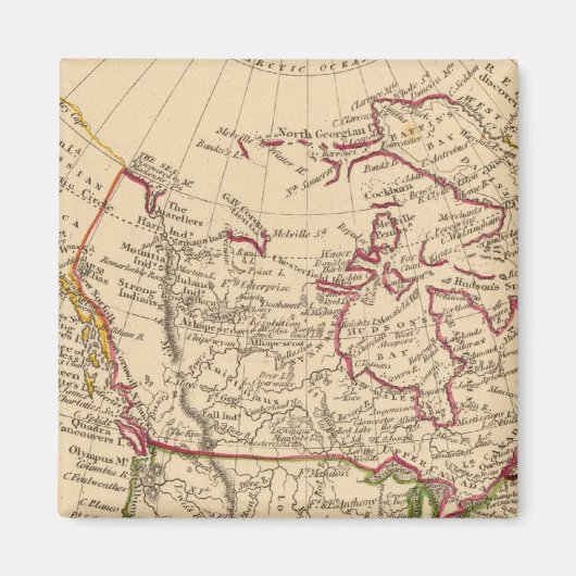 Nordamerika 9 magnet (Vorne)