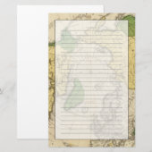 Nordamerika, Asien Briefpapier (Vorne/Hinten)