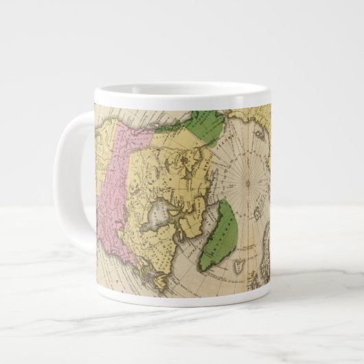 Nordamerika, Asien Jumbo-Tasse (Vorderseite Links)