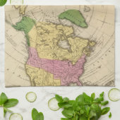 Nordamerika, Asien Küchentuch (Gefaltet)