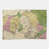 Nordamerika, Asien Küchentuch (Horizontal)