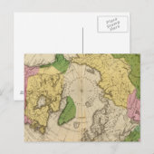 Nordamerika, Asien Postkarte (Vorne/Hinten)