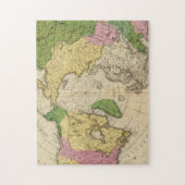 Nordamerika, Asien Puzzle (Vertikal)
