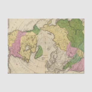 Nordamerika, Asien Seidenpapier