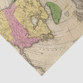 Nordamerika, Asien Seidenpapier (Ausschnitt)