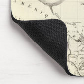 Nordamerika Atlas-Karte Mousepad (Ecke)