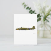Nordamerika B-25J Mitchell Postkarte (Stehend Vorderseite)