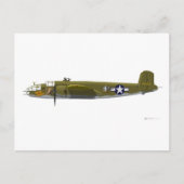 Nordamerika B-25J Mitchell Postkarte (Vorderseite)