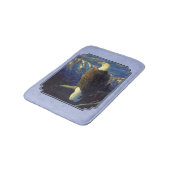 Nordamerika Bald Eagle Sky Blue Badematte (Schrägansicht)