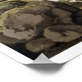 Nordamerika Bärenjagd, eingraviert von Matthew Dub Poster (Ecke)