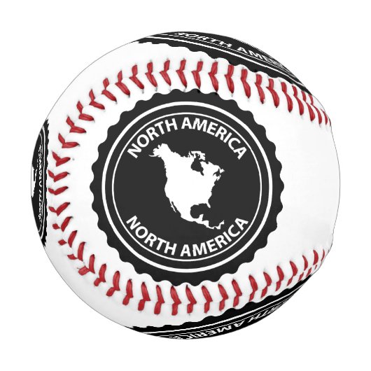 Nordamerika-Briefmarke Baseball (Vorderseite Links)