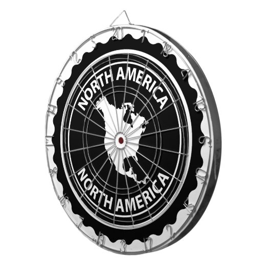 Nordamerika-Briefmarke Dartscheibe (Vorderseite rechts)