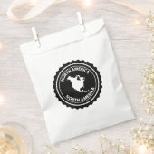 Nordamerika-Briefmarke Geschenktütchen (Ausgeschnitten)